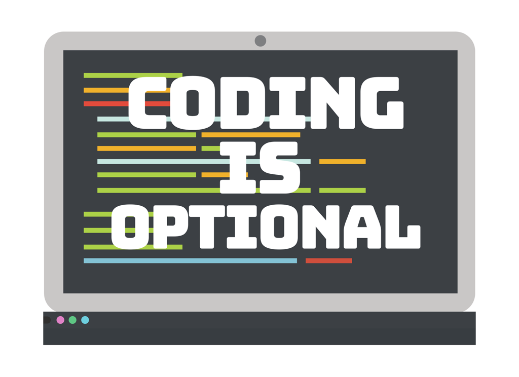 Coding is optional video play