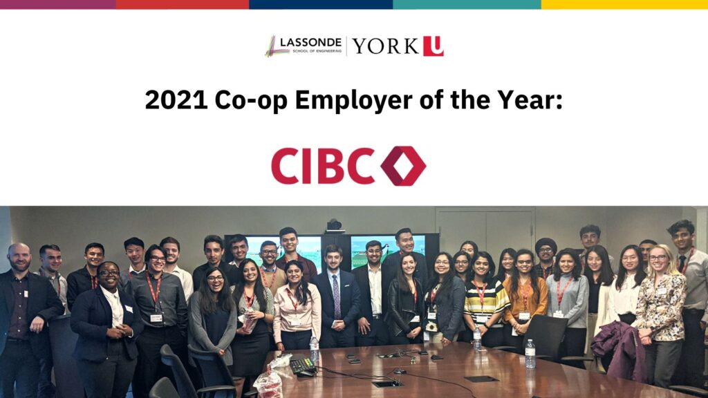 Co-op students and CIBC recruitment team