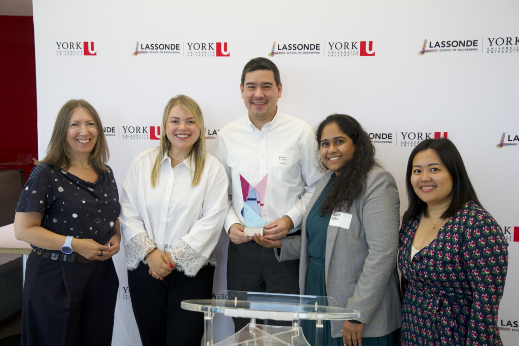 RBC team receiving award