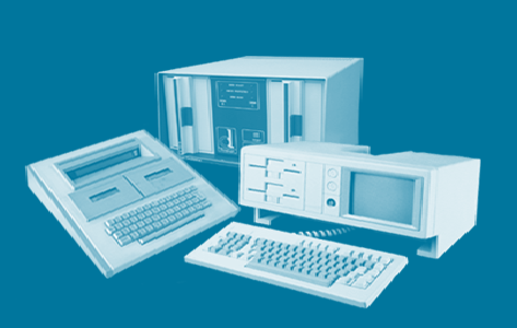 graphic showing computers