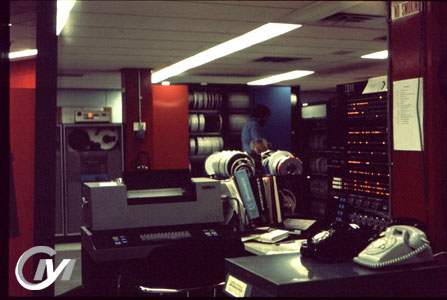 Computing at York – Machine Room (January 1973)