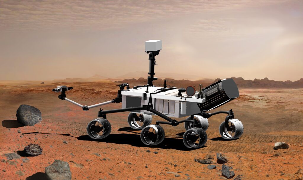 Mars curiosity rover