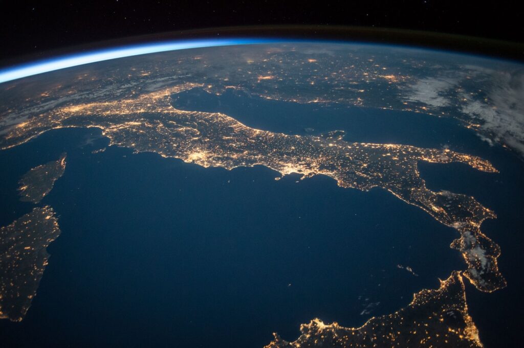 image of lights on earth