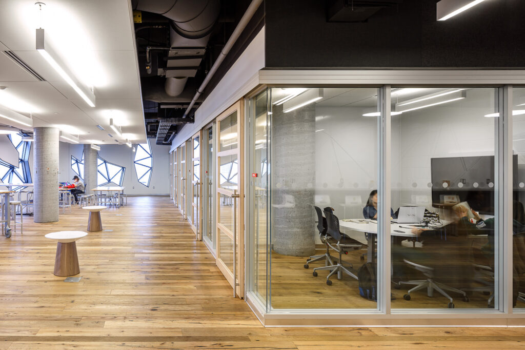 Interior of Bergeron Building