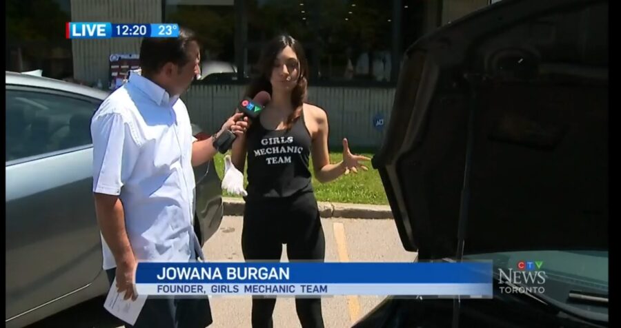 Jowana Burgan on CTV