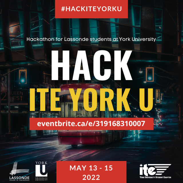 Hack ITE York U Event Poster