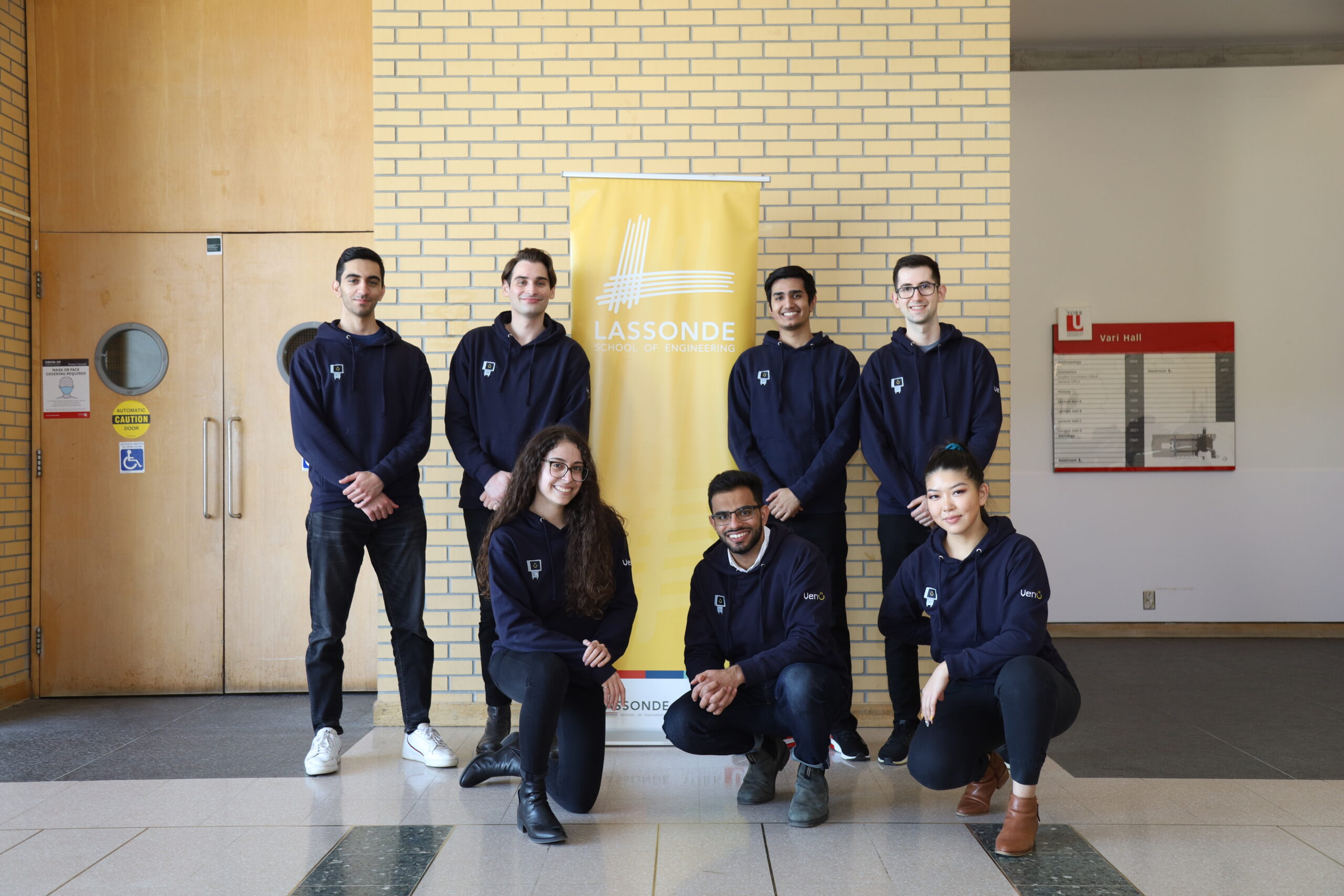 A group photo of Lassonde students