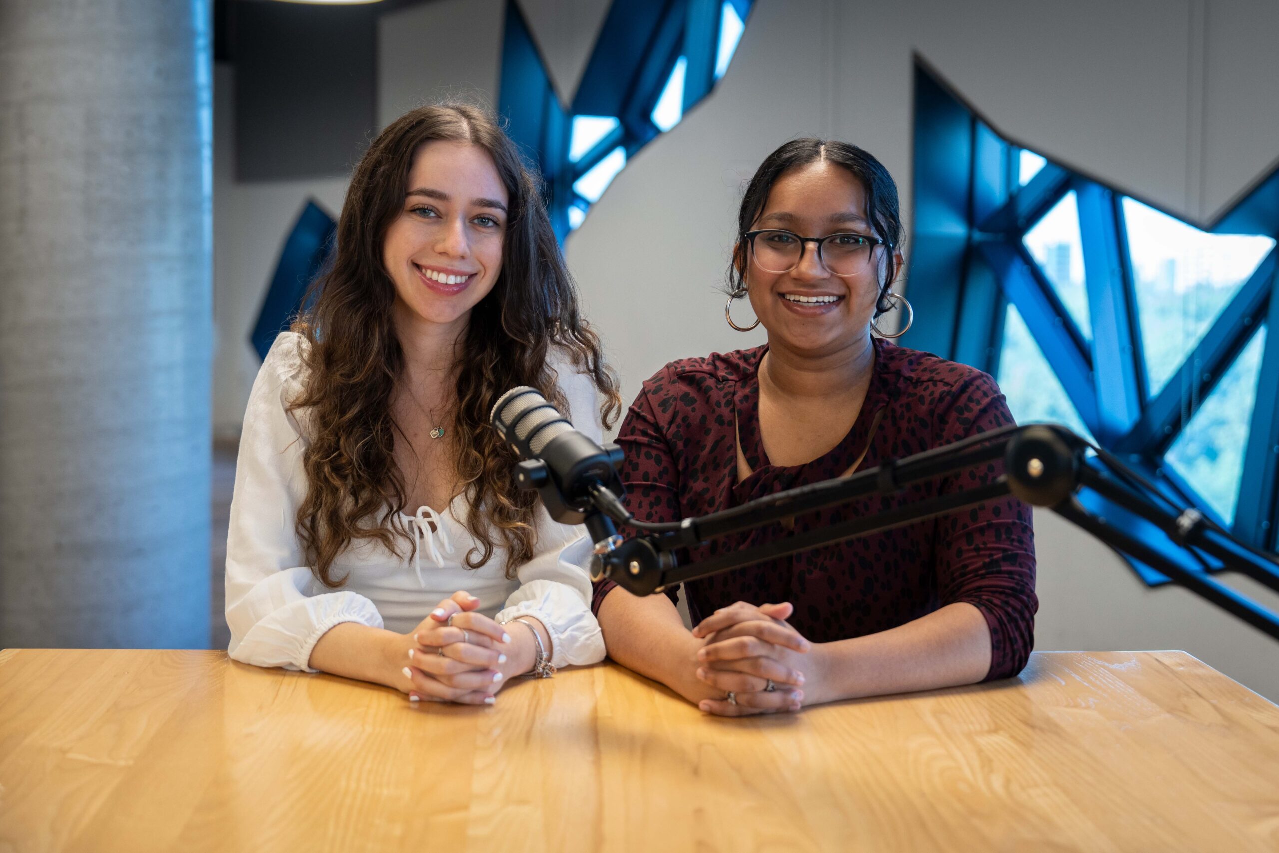This is Lassonde: Podcast hosts, Mai and Shannon