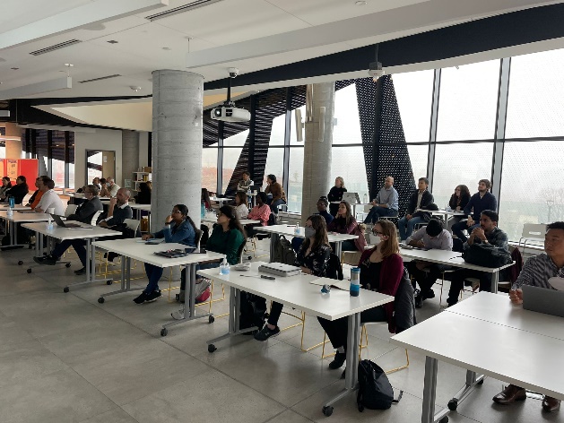 Lassonde ORF Alliance Meeting 2022, audience listening to presentation