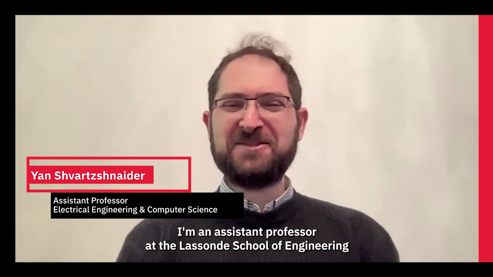 Assistant Professor Yan Shvartzshnaider speaks about Computer Security