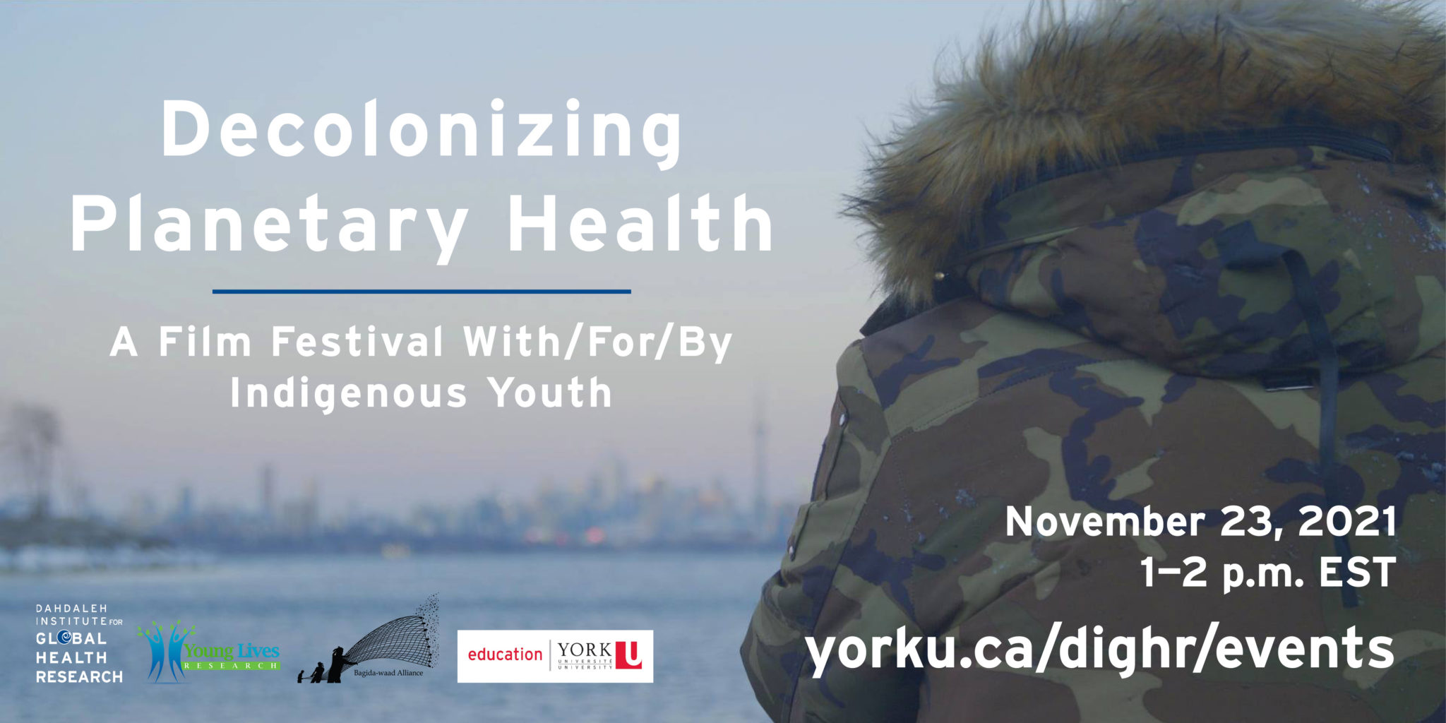 Decolonizing Global Health Film Festival Event Poster