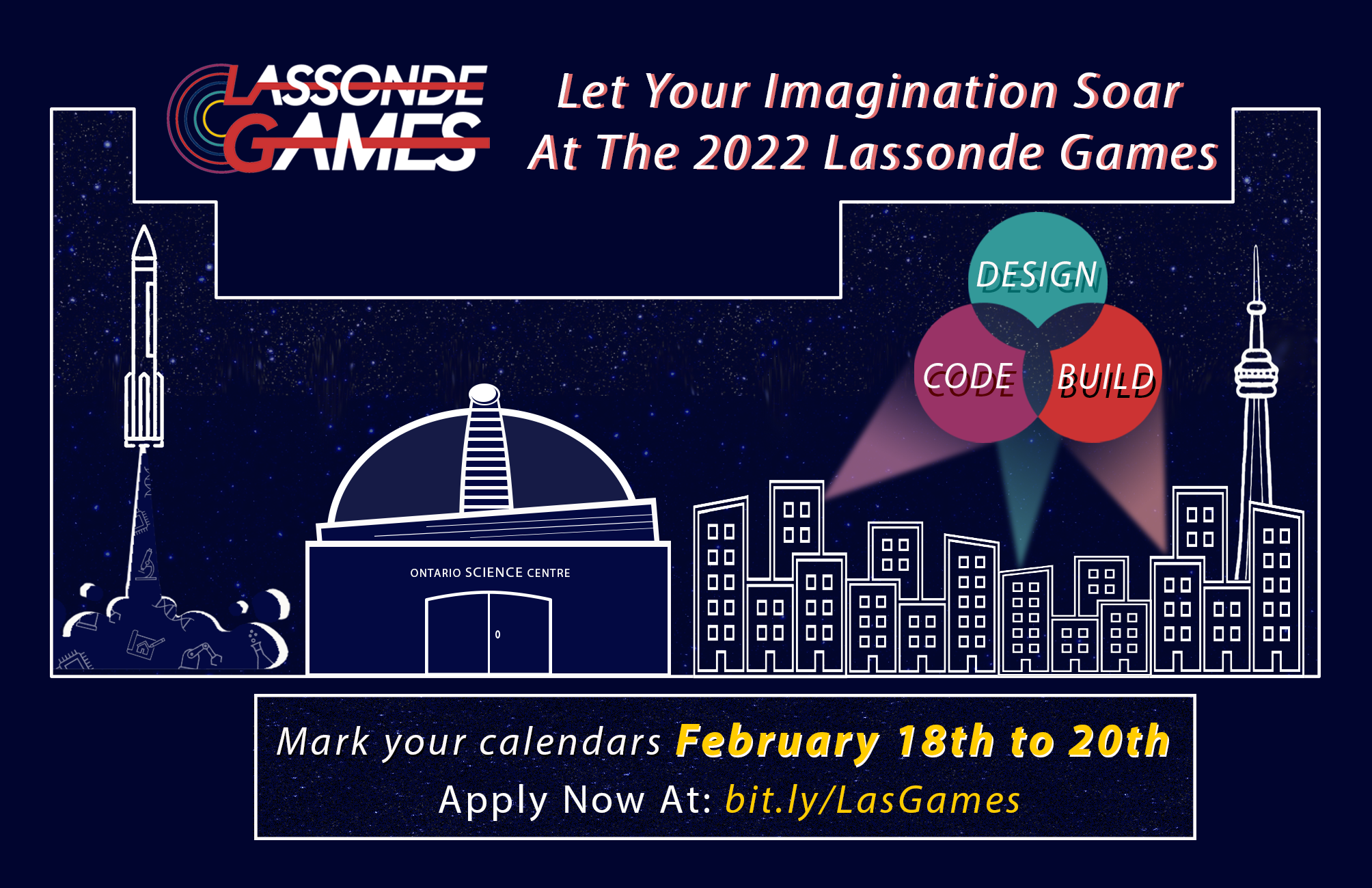 Event poster for Lassonde Games