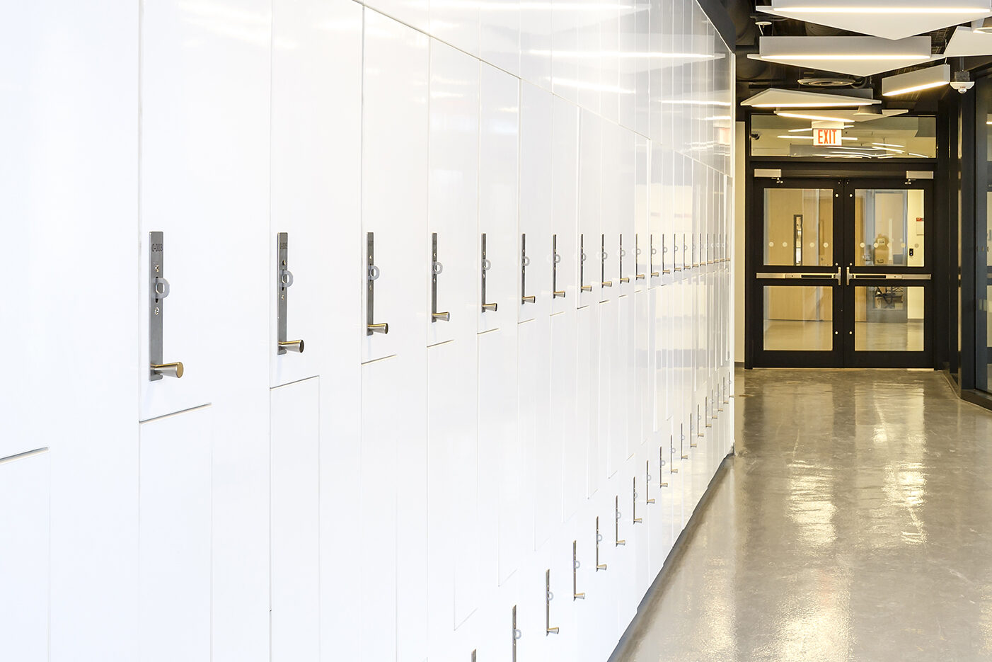 Lassonde Bergeron Centre, lobby building, modern architecture, a corridor interior