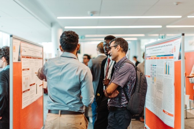Students presenting their research at the 2023 Lassonde Undergraduate Research conference