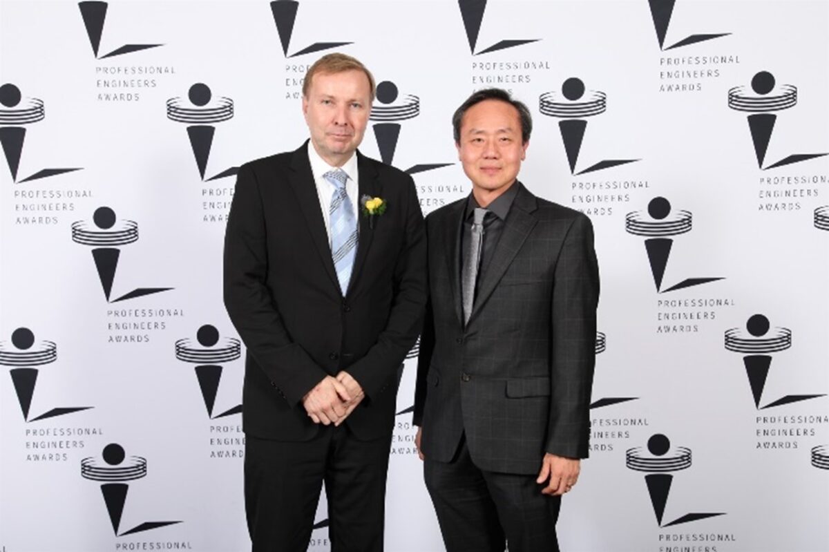 Professor Aleksander Czekanski and Professor Peter Park who is the Associate Dean, Research Innovation, Enterprise & Partnerships for Lassonde at the OPEA Gala