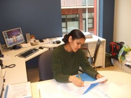 Professor Satinder Kaur Brar accepting her first Assistant Professor position at Institut National de la Recherche Scientifique, Quebec in 2007.