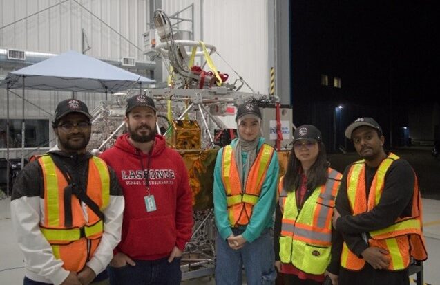 Professor Regina Lee and her students involved in the RSOnar v2 project