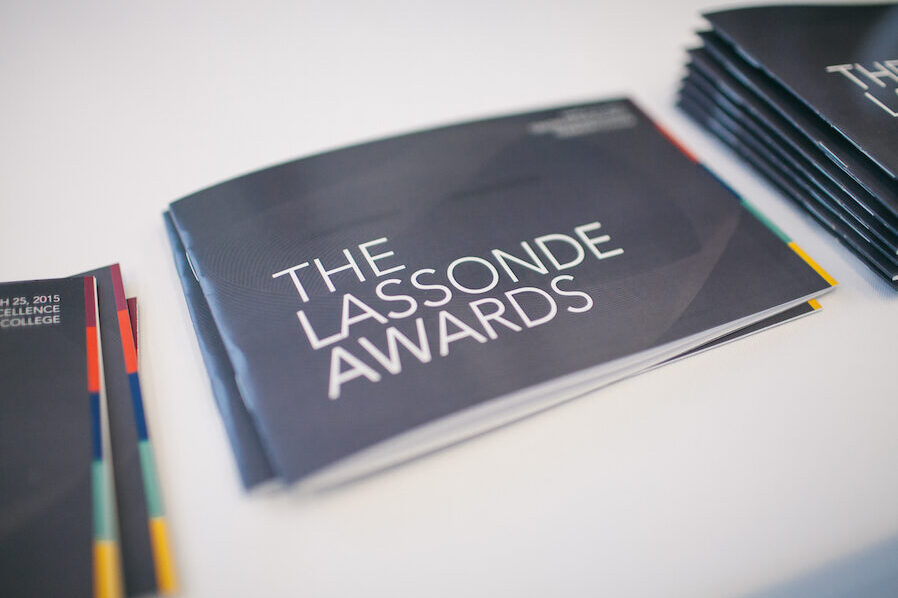 Lassonde awards viewbook